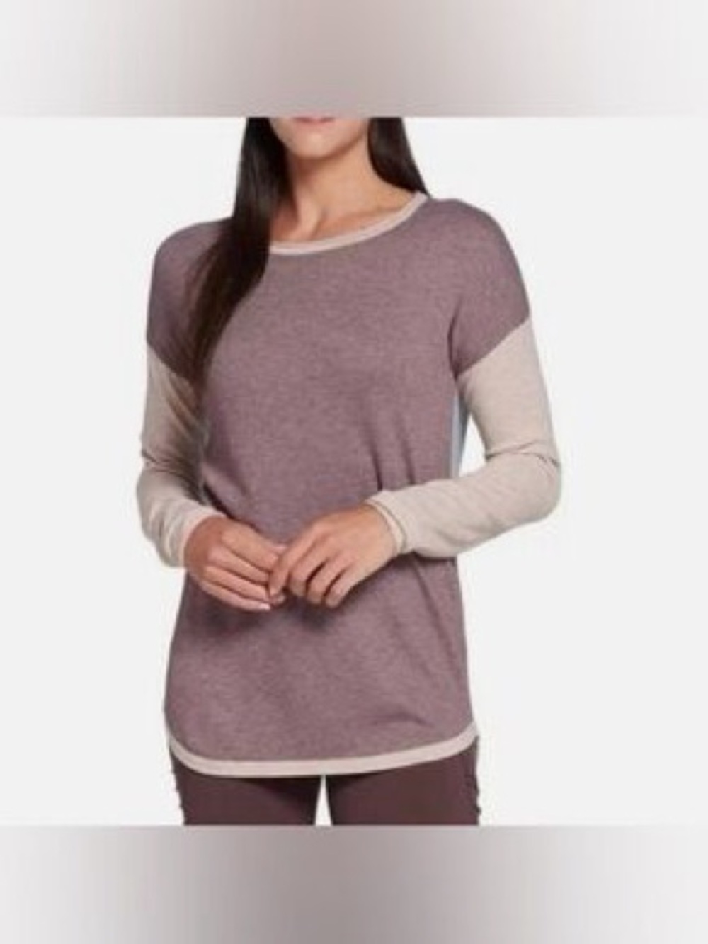 Smartwool Colorblock Merino Wool Blend Long Sleeve Outdoor Sweater Women’s Cozy